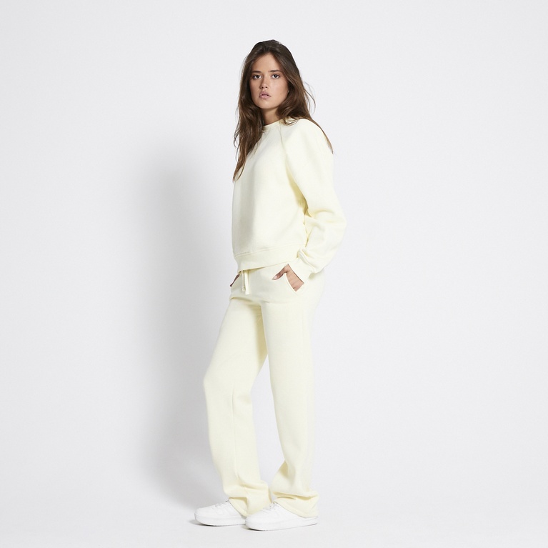 Heavy sweatshirt "Nora" Light Yellow